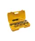 Zestaw gwintowników do rur MASTERTOOL BSPT, 4 szt. 1/2" 3/4" 1" 1-1/4" 3/4" 1" 1-1/4" 1" 1-1/4" 1-1/4" 14-1403