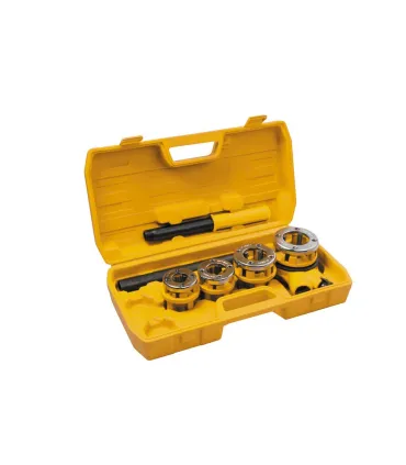 Zestaw gwintowników do rur MASTERTOOL BSPT, 4 szt. 1/2" 3/4" 1" 1-1/4" 3/4" 1" 1-1/4" 1" 1-1/4" 1-1/4" 14-1403