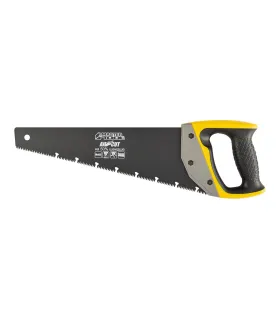 Piła do drewna MASTERTOOL BLACK ALLIGATOR 9TPI MAX CUT 350 mm hartowany ząb ostrzenie 3D teflonowa 14-2435