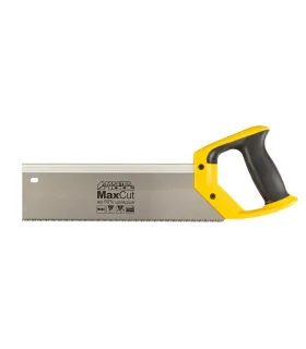 Piła grzbietnica do drewna MASTERTOOL 12TPI MAX CUT 300 mm hartowany ząb, ostrzenie 3D, polerowane ostrze 14-2703