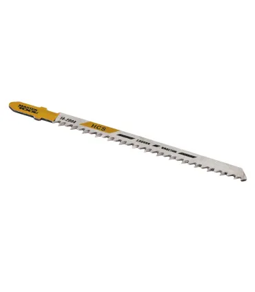 Brzeszczoty do wyrzynarki HCS MASTERTOOL T301CD do drewna/ tworzywa sztucznego czyste cięcie proste 8TPI/116 mm 5 szt. 14-2804