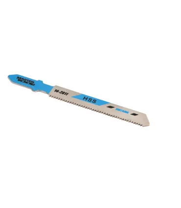 Brzeszczoty do wyrzynarki HCS MASTERTOOL T118A do metalu cięcie czyste proste 21TPI/77 mm 5 szt. 14-2811
