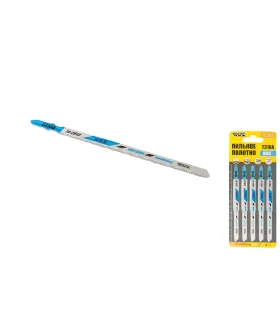 Brzeszczoty do wyrzynarki MASTERTOOL HCS do metalu czyste proste cięcie 21TPI/132 mm 5 szt. 14-2813
