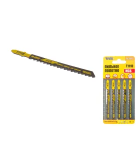 Brzeszczoty do wyrzynarki HCS MASTERTOOL T111D basic do drewna/tworzyw sztucznych szybkie równe cięcie 6TPI/100mm 5 szt. 14-2817