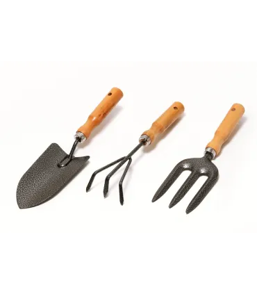 Zestaw narzędzi ogrodowych MASTERTOOL Garden WOOD 3 pcs 14-6099