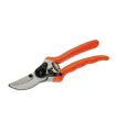Nożyce ogrodowe MASTERTOOL 215 mm, kute aluminiowe uchwyty pokryte PVC, wymienne ostrze ze stali nierdzewnej 14-6110