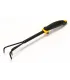 Kultywator ogrodowy trójzębny MASTERTOOL 385*60 mm z dwuskładnikowym trzonkiem 14-6173