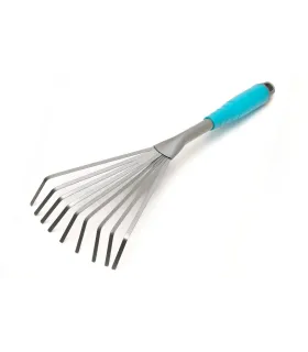 Grabki ogrodowe wachlarzowe MASTERTOOL 9 zębów 400*135 mm z plastikowym trzonkiem 14-6184