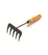 Grabki ogrodowe MASTERTOOL 5 zębów 255*95 mm z drewnianym trzonkiem 14-6191