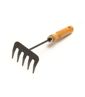 Grabki ogrodowe MASTERTOOL 5 zębów 255*95 mm z drewnianym trzonkiem 14-6191