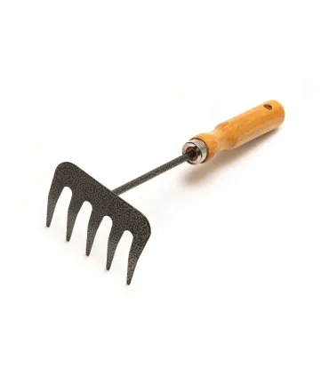Grabki ogrodowe MASTERTOOL 5 zębów 255*95 mm z drewnianym trzonkiem 14-6191