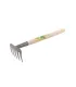 Grabki ogrodowe MASTERTOOL 5 zębów 375*95 mm z drewnianym trzonkiem 14-6196