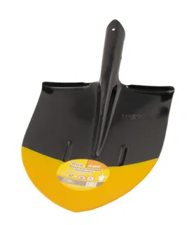 Łopata szpiczasta MASTERTOOL American type 240*290*425 mm czarna/żółta bez trzonka 14-6257