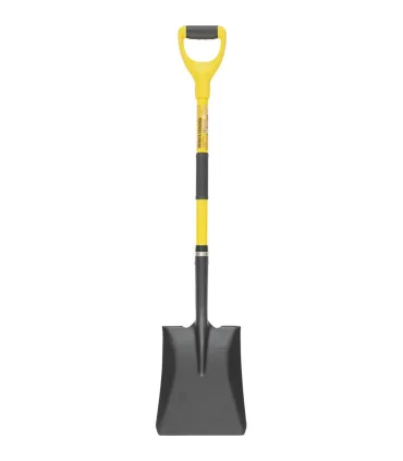 Szufla stajenna MASTERTOOL 240*300*1100 mm czarna z trzonkiem z laminatu szklanego 14-6278