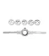 Zestaw narzynek MASTERTOOL M4/M5/M6/M8/M10 pokrętło, 6 szt. 15-0406