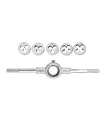 Zestaw narzynek MASTERTOOL M4/M5/M6/M8/M10 pokrętło, 6 szt. 15-0406