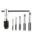 Zestaw gwintowników MASTERTOOL M4/M5/M6/M8/M10 z pokrętłem T-type, 6 szt. 15-1406