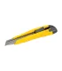 Nóż z odłamywanym ostrzem MASTERTOOL 18 mm, metalowe prowadnice, zacisk przyciskowy, 2 ostrza 17-0106