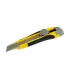 Nóż z ostrzem łamanym MASTERTOOL 18 mm, metalowe prowadnice, ścisk śrubowy, powłoka TPR, 3 ostrza 17-0118