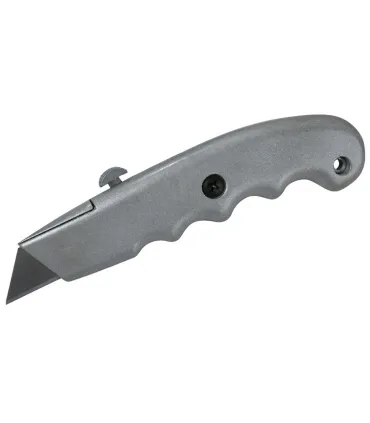 Nóż trapezowy MASTERTOOL ERGO z lekkiego metalu, ergonomiczny 17-0141