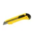 Nóż z łamanym ostrzem MASTERTOOL 18 mm, metalowe prowadnice, blokada przyciskowa 17-0528