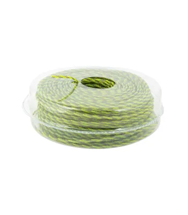 Żyłka tnąca do podkaszarki MASTERTOOL SPIRAL SQUARE bezgłośna 2, 70 mm 107 m dwukolorowa 19-0413
