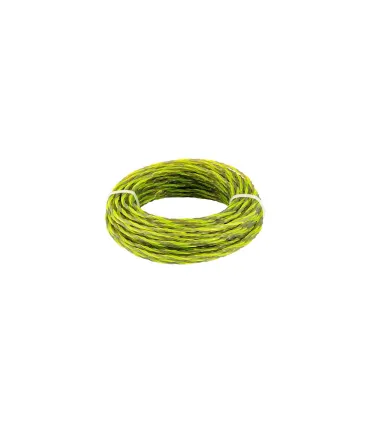 Żyłka tnąca do podkaszarki MASTERTOOL SPIRAL SQUARE bezszumna 2, 40 mm 15 m dwukolorowa 19-0424