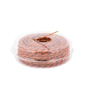 Żyłka tnąca do podkaszarki MASTERTOOL SPIRAL bezszumna 2, 70 mm 71 m dwukolorowa 19-1613
