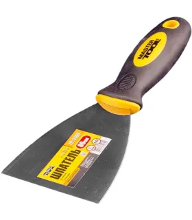 Szpachelka ze stali nierdzewnej MASTERTOOL FLEX 80 mm z dwuskładnikową rękojeścią TPR 19-5108