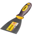 Szpachelka ze stali nierdzewnej MASTERTOOL FLEX 80 mm z dwuskładnikową rękojeścią TPR 19-5108