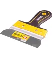Szpachelka nierdzewna MASTERTOOL AL-PROFI 150*35 mm z dwuskładnikową rękojeścią TPR 19-5215
