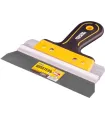 Szpachelka ze stali nierdzewnej MASTERTOOL AL-PROFI 200*35 mm z dwukomponentową rękojeścią TPR 19-5220