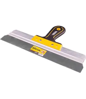 Szpachelka ze stali nierdzewnej MASTERTOOL AL-PROFI 350*35 mm z dwukomponentową rękojeścią TPR 19-5235