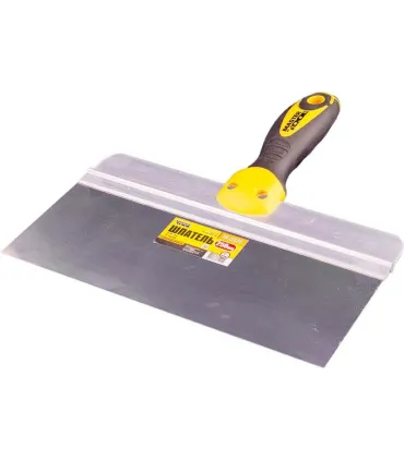 Szpachelka z bitem nierdzewna MASTERTOOL AL-PROFI 250*85 mm z dwuskładnikową rękojeścią TPR 19-5325
