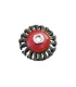 Szczotka tarczowa MASTERTOOL druciana okrągła - pleciony drut Ø 100 mm M14 19-8010