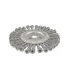 Szczotka tarczowa MASTERTOOL druciana boczna - drut pleciony Ø 180*22, 2 mm 19-9018