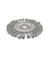 Szczotka tarczowa MASTERTOOL druciana boczna - drut pleciony Ø 180*22, 2 mm 19-9018