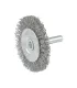 Szczotka tarczowa MASTERTOOL druciana boczna do wiertarki - drut pleciony Ø 50 mm 19-9805