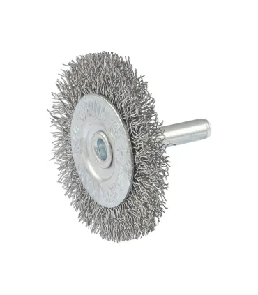 Szczotka tarczowa MASTERTOOL druciana boczna do wiertarki - drut pleciony Ø 50 mm 19-9805