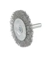Szczotka tarczowa MASTERTOOL druciana boczna do wiertarki - drut pleciony Ø 50 mm 19-9805