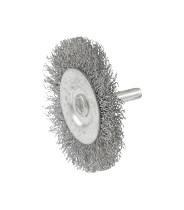 Szczotka tarczowa MASTERTOOL druciana boczna do wiertarki - drut pleciony Ø 60 mm 19-9806