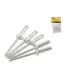 Nity zrywane aluminiowe MASTERTOOL 4, 0* 18, 00 mm, 50 szt. 20-0580