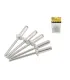 Nity zrywane aluminiowe MASTERTOOL 4, 0* 10, 16 mm, 50 szt. 20-0590