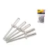 Nit zrywany aluminiowy MASTERTOOL 4, 8* 16, 00 mm, 50 szt. 20-0600