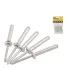 Nit zrywany aluminiowy MASTERTOOL 4, 8* 12, 70 mm, 50 szt. 20-0650