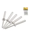 Nit zrywany aluminiowy MASTERTOOL 4, 8* 12, 70 mm, 50 szt. 20-0650