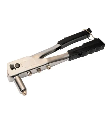 Szczypce do nitów MASTERTOOL 250 mm Ø 2, 4/3, 2/4, 0/4, 8 mm chromowane 21-0707