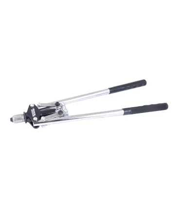 Szczypce do nitów z pojemnikiem dwuręczne MASTERTOOL PROFI 420 mm Ø 3, 2/4, 0/4, 8 mm 21-0780