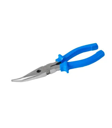 Szczypce półokrągłe wygięte MASTERTOOL American type 160 mm C45/HRC 44~48 22-3160