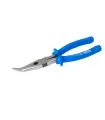 Szczypce półokrągłe MASTERTOOL zagięte American Type 200 mm 22-3200